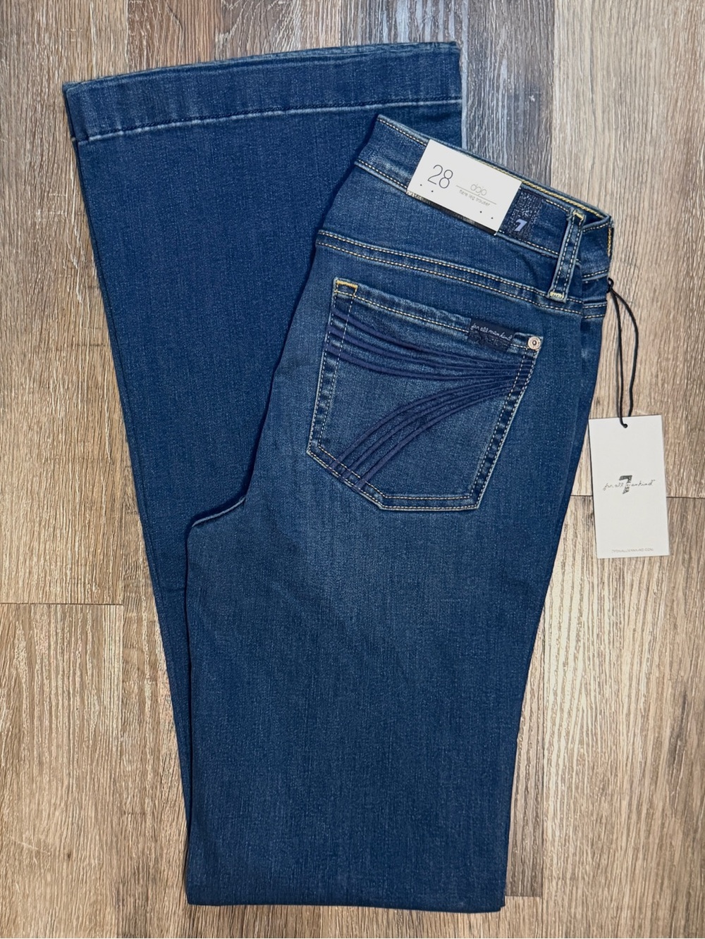 NWT 7 For All Mankind Dojo Jeans 7FAMK